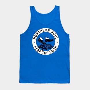 Northern Soul Bristol Keep the Faith Dancing feet Tank Top